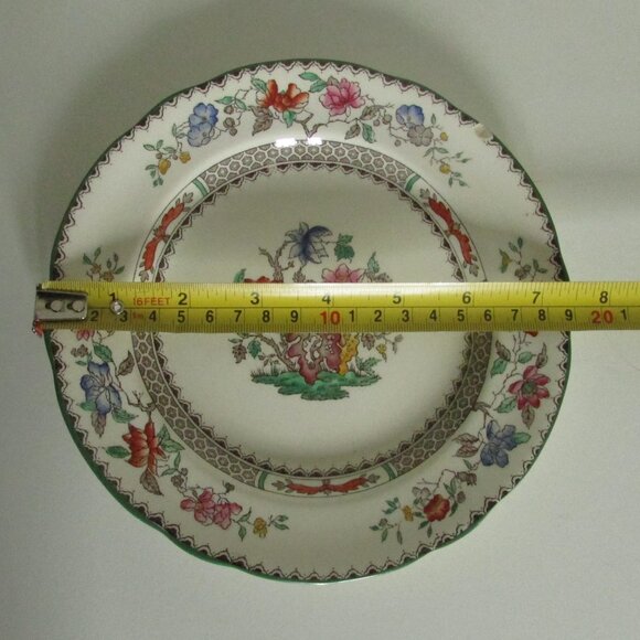 Vintage 7.5" salad plate, Chinese Rose design, Copeland Spode, SMALL CHIP - Picture 2 of 14